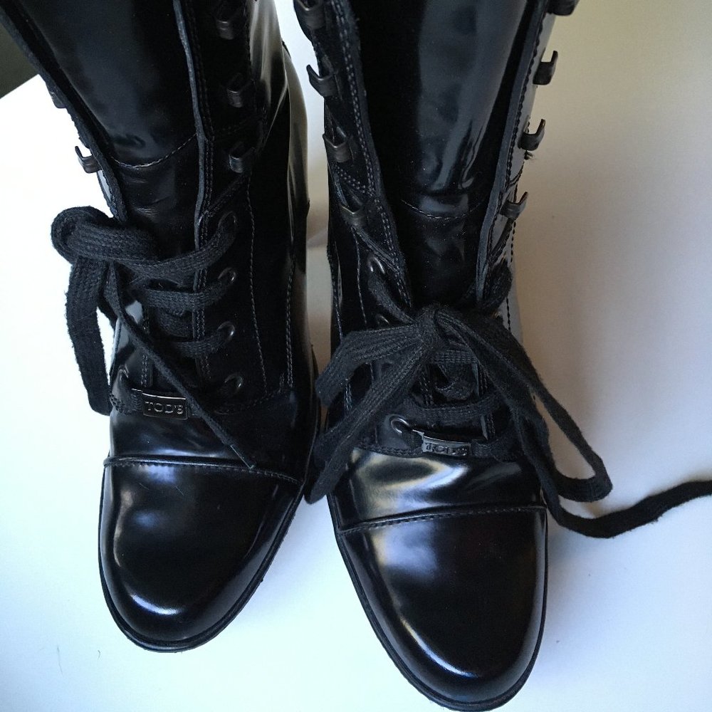 Tod's Ankle black boots size 37 - Picture 3 of 8